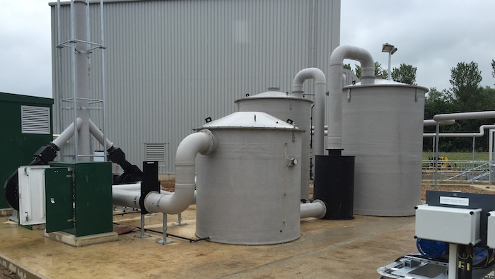 Biogas H2S Removal System