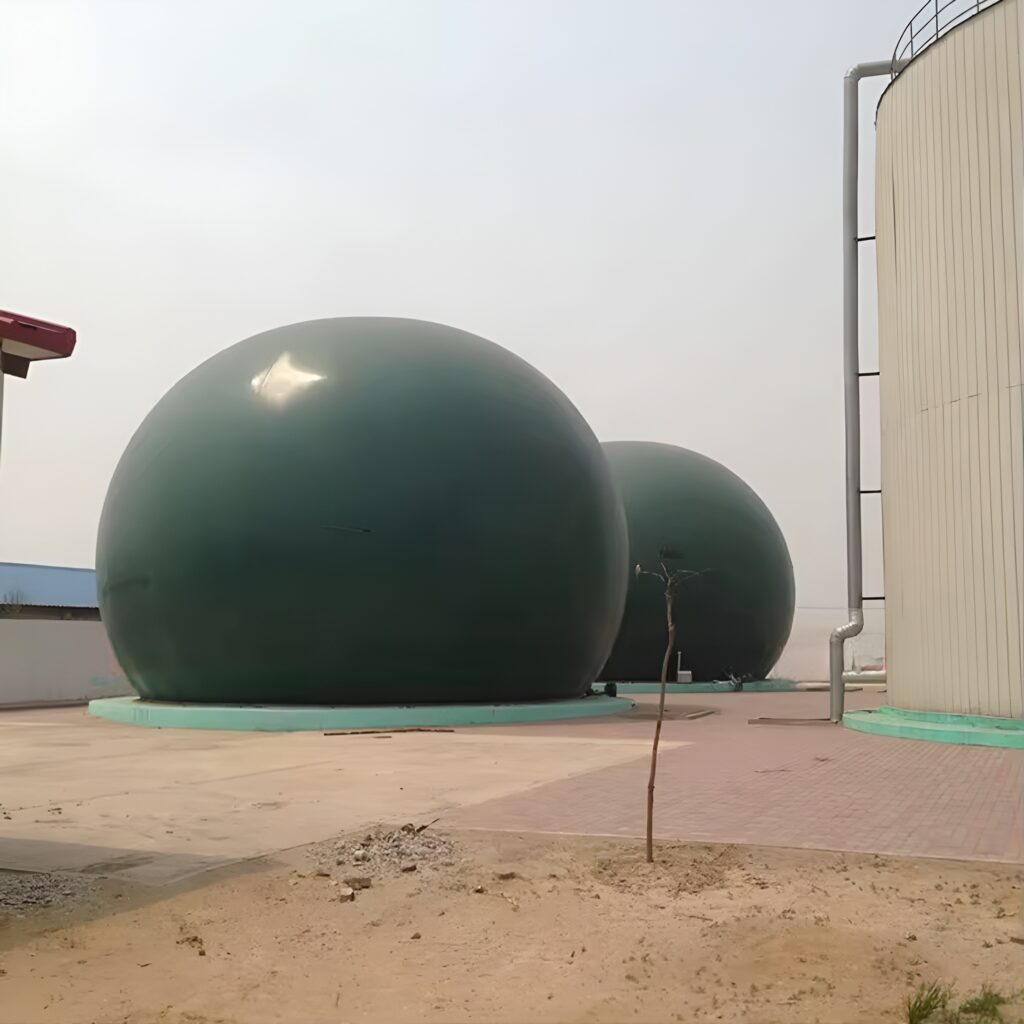 BIOGAS STORAGE- Biogas Double membrane balloon