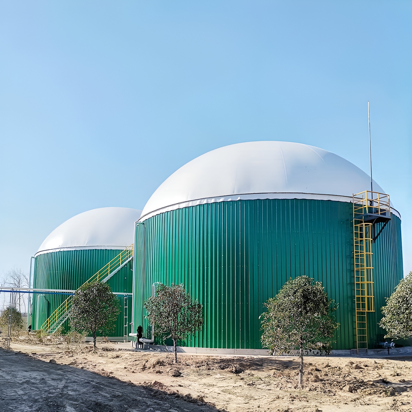 BIOGAS STORAGE- Biogas Double membrane balloon